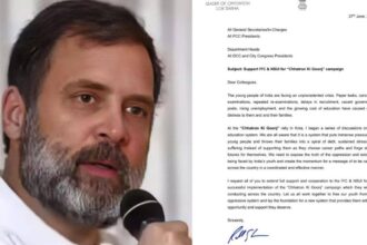 'Youth facing unprecedented crisis': Rahul Gandhi writes to party leaders, urges nationwide push for ‘Chhatron Ki Goonj’