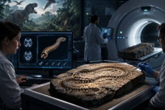 200 years after the first dinosaur, scientists use brain scans on a 100-million-year-old snake fossil from Brazil
