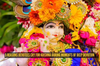 5 reasons devotees cry for Krishna during moments of deep devotion