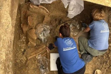 A 2,500-year-old warrior prince tomb found in Italy had a chariot, helmet and weapons still inside