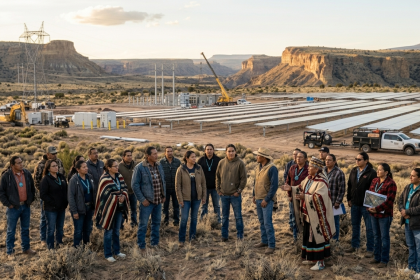 A Native American tribe once relied on oil and gas; now its desert land will help power Meta’s new data center