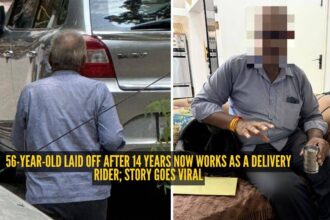'Aaj kaam hi nahi tha, wait kar raha tha kaam ke liye': 56-year-old laid off after 14 years now works as a delivery rider; st