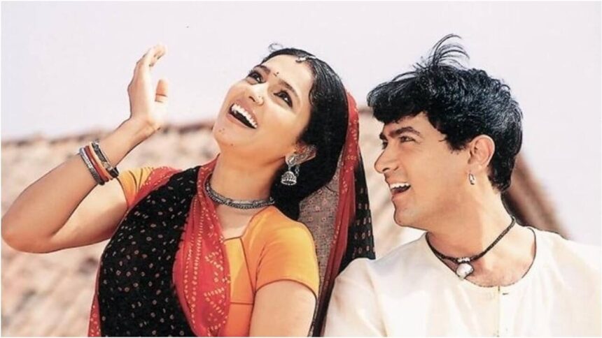Aamir and Gracy recreate iconic Lagaan scene