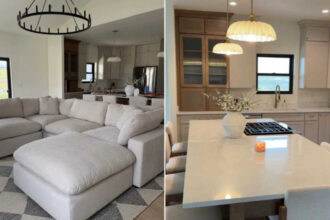 After years of living in a trailer, a couple self-built their 3,600-square-foot home for $410K