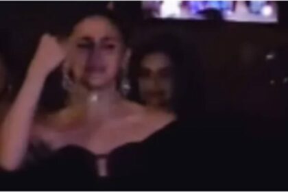 Alia sets the dance floor on fire with Maahi Ve at Akansha sangeet