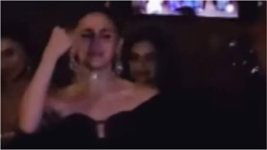 Alia sets the dance floor on fire with Maahi Ve at Akansha sangeet