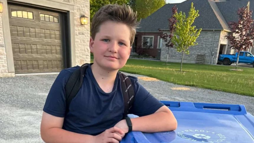 An 11-year-old boy cried after his first customer rejection; weeks later, his $10 business...