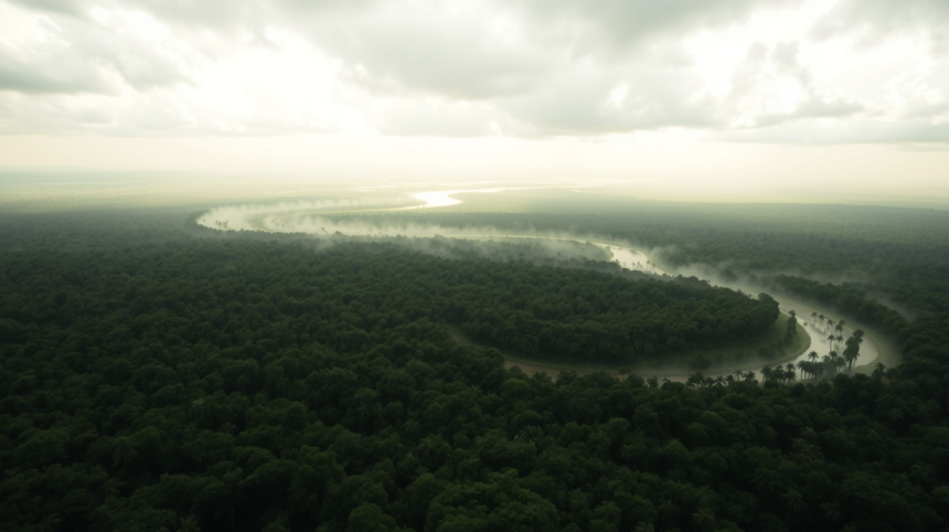 An invisible river above the Amazon carries enough water to equal 14 Mississippis, but scientists fear it could disappear