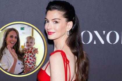 Anne Hathaway follows a parenting lesson from Kate Middleton