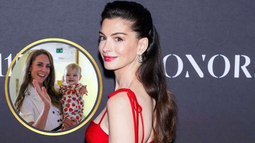Anne Hathaway follows a parenting lesson from Kate Middleton
