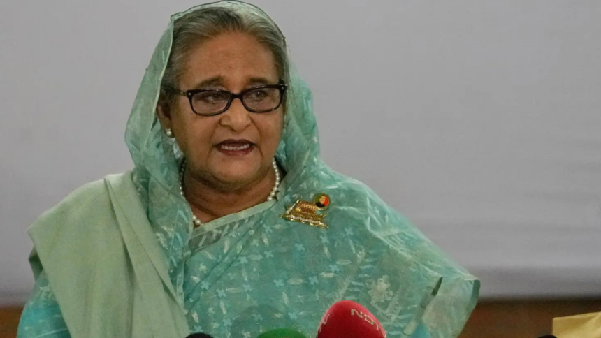 Bangladesh bars media from publishing Hasina statements
