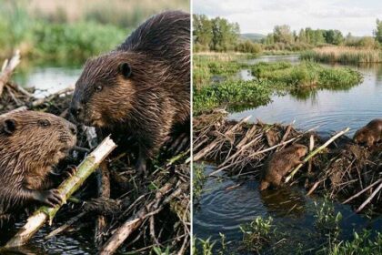 Beavers do far more than build dams: These 20-kilogram rodents create wetlands, raise groundwater and lock away carbon