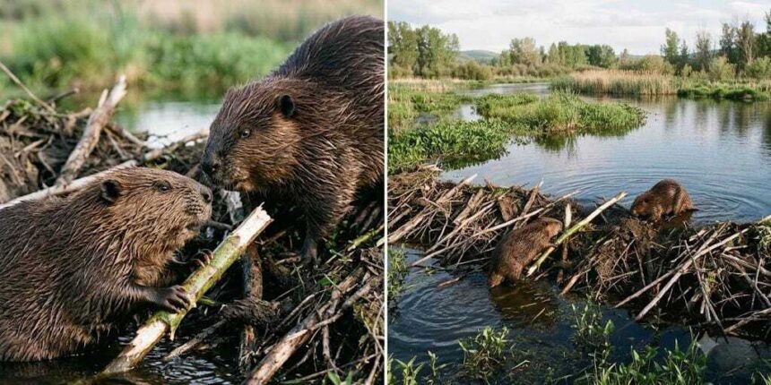 Beavers do far more than build dams: These 20-kilogram rodents create wetlands, raise groundwater and lock away carbon