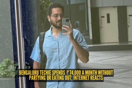 Bengaluru techie spends ₹74,000 a month without partying or eating out; internet reacts