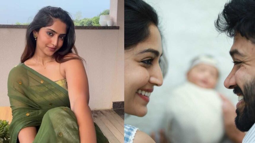 'Bigil' actress Reba Monica John blessed with a baby girl