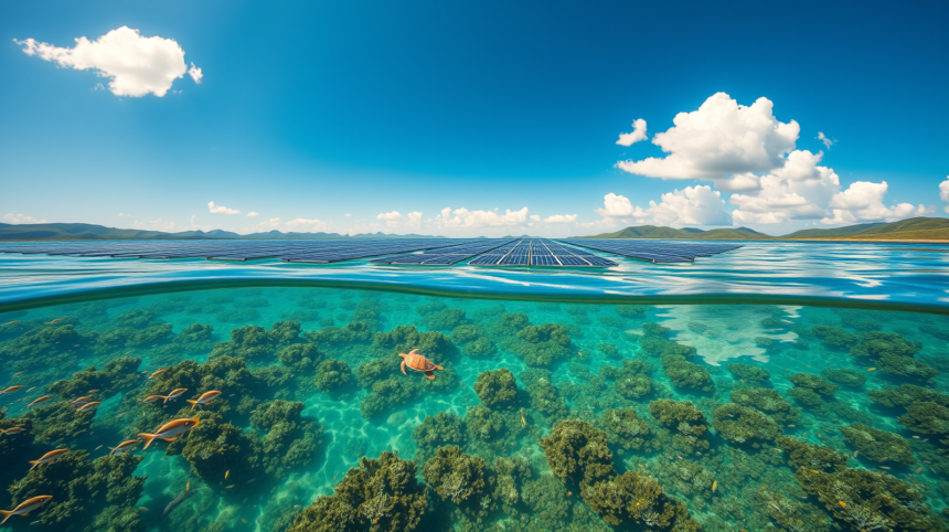 Biohuts Boost Aquatic Life: Dutch solar farm study finds richer habitat; researchers see blueprint for floating projects