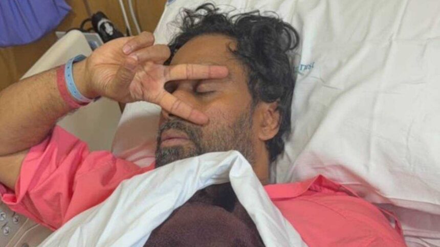 Bosco Martis admitted to hospital after chest discomfort