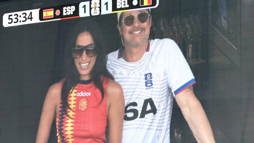 Brad Pitt and Ines de Ramon enjoy World Cup quarterfinal date with Penelope Cruz and Javier Bardem; Hollywood couples cheer S