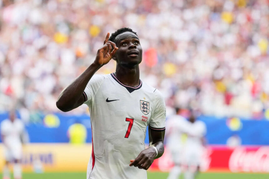 Bukayo Saka joins exclusive England World Cup hat-trick club after breaking 60-year record