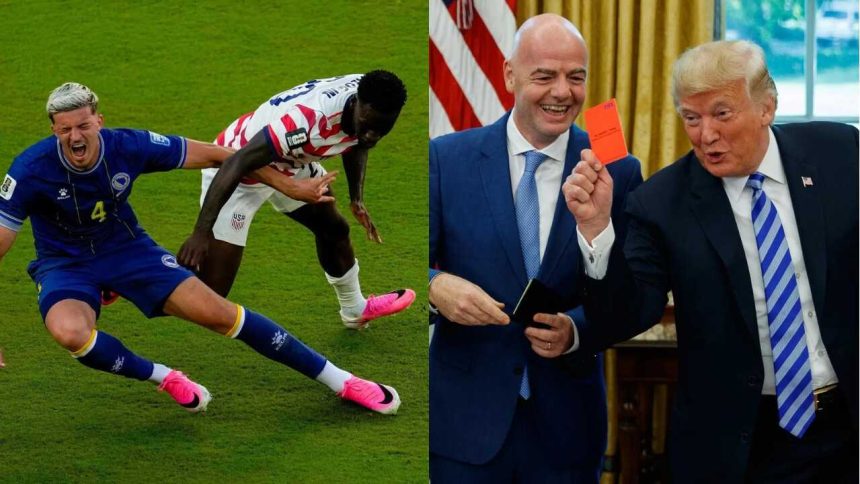 'Busy planting seeds of hate': FIFA backs Trump-Balogun decision, hits back at critics
