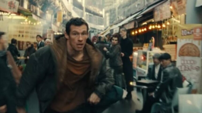 Callum Turner unveils cyber-punk series 'Neuromancer'