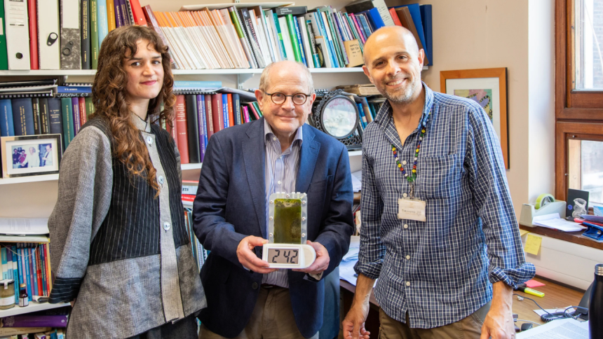 Cambridge scientists create a living bio-battery that generates electricity around the clock using algae and could replace mi