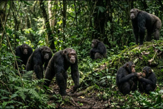 Chimpanzees climb hills, meerkats close ranks: Scientists tell what animals do before war