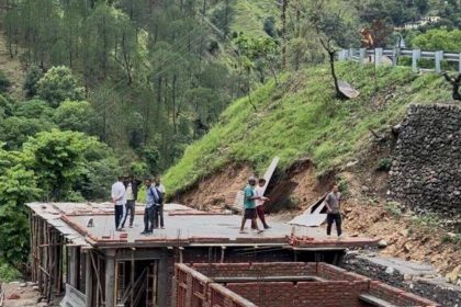 Cracks in under-construction rehabilitation houses raise safety fears in Bageshwar