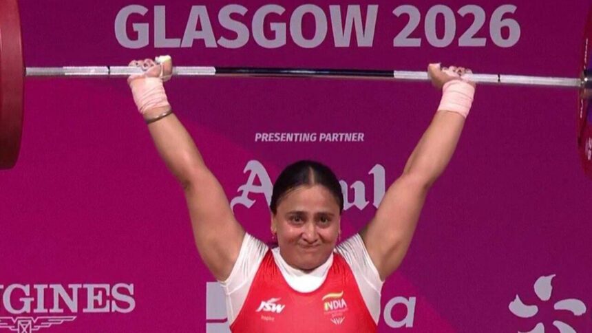 CWG 2026: Harjinder Kaur wins silver with 227kg total in 69kg Weightlifting