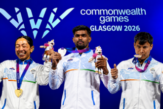 CWG 2026 medal table: Where India stands after Mirabai's golden hat-trick