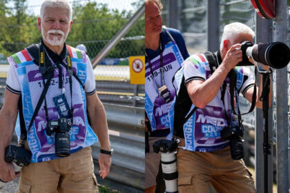 Czech Republic President Petr Pavel spotted at Hungarian GP as a professional photographer