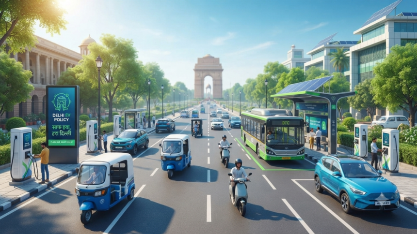 Delhi EV Policy 2026: Financial incentives, digital transparency and key changes explained