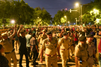 Delhi Police claims only 3,000 cops present for 10,000 protesters, file 15 FIRs