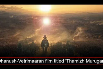 Dhanush's film with Vetri Maaran titled 'Thamizh Murugan'