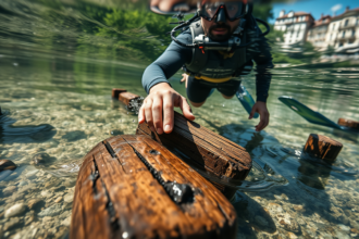 Divers finally found the 1,700-year-old Roman bridge historians had been searching for beneath a Swiss river