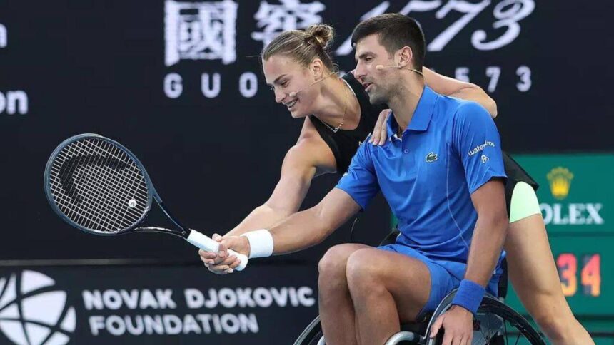 Djokovic teams up with Sabalenka for revamped US Open mixed doubles