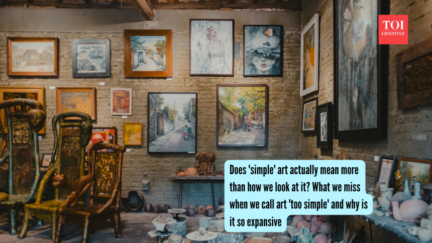 Does 'simple' art actually mean more than how we look at it? What we miss when we call art 'too simple' and why is it so expa