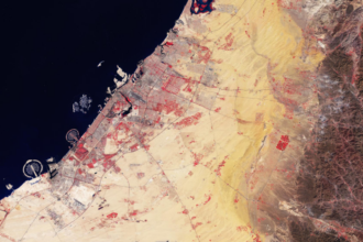 Dubai's Palm Jumeirah remains visible from space over 20 years after construction