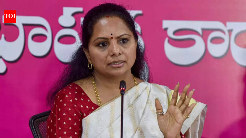 ECI issues notice to K Kavitha over use of 'TRS' in her new party's name: Report