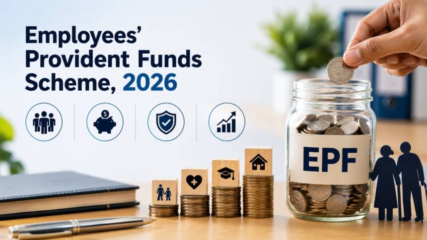 Employees’ Provident Funds Scheme 2026 notified: Top things to know about contributions, withdrawals & Aadhaar details