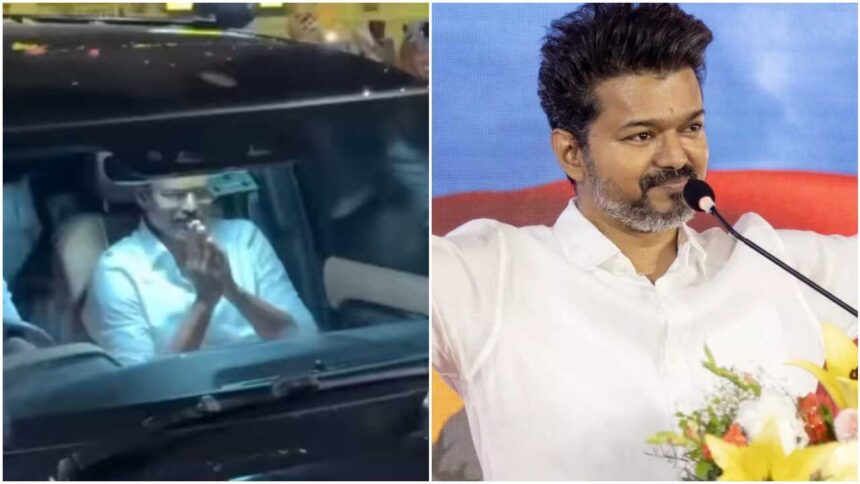 Fact check: Did Vijay visit Jantar Mantar?