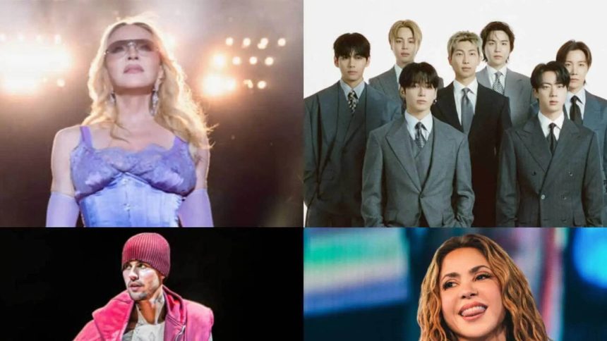 FIFA World Cup 2026 final halftime show; Madonna, Shakira, Justin Bieber and BTS to perform together