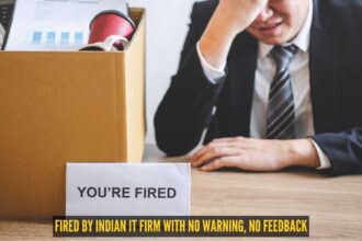 Fired by Indian IT firm with no warning, no feedback: Engineer's exit story strikes a chord online
