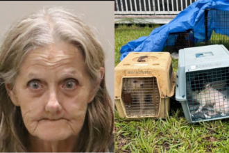 Florida woman arrested after hoarding 80 cats and 12 dogs in a home with no AC, a foot of faeces and horrific living conditio