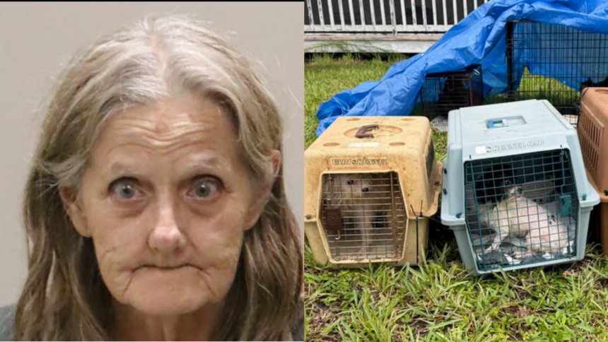 Florida woman arrested after hoarding 80 cats and 12 dogs in a home with no AC, a foot of faeces and horrific living conditio