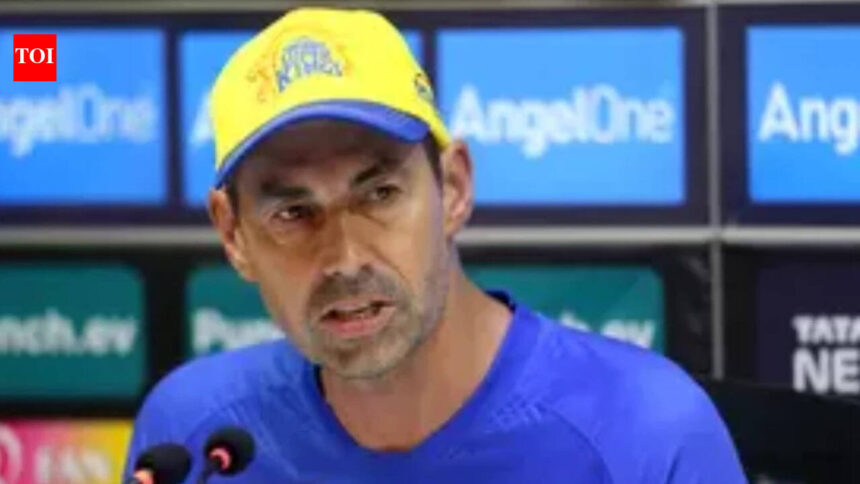 Former CSK coach Stephen Fleming tipped for England's Test head coach role