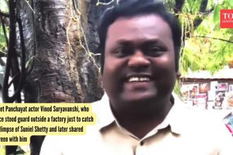 From Guard To Actor: Vinod Suryavanshi goes from poverty to Panchayat fame; shares screen with Suniel Shetty