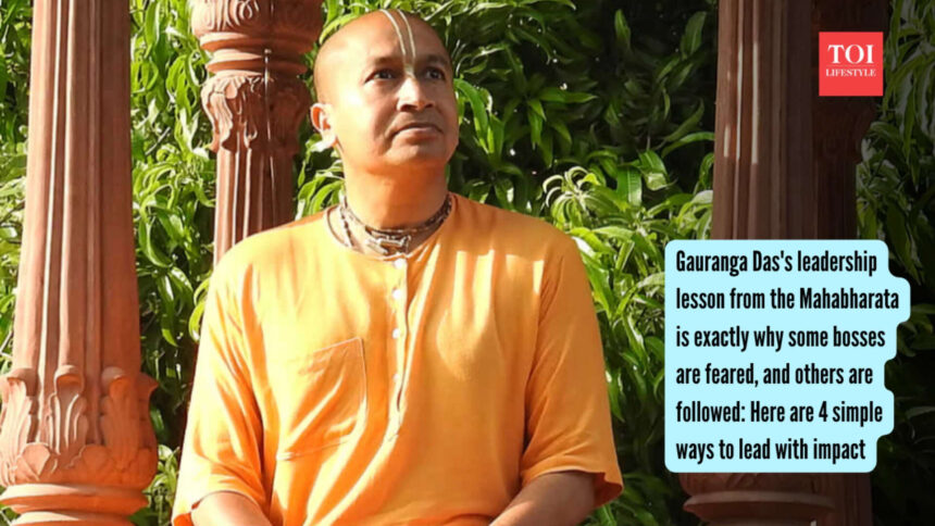 Gauranga Das's leadership lesson from the Mahabharata is exactly why some bosses are feared, and others are followed: Here ar