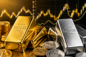 Gold eyes first weekly gain in five weeks, Silver advances on weaker dollar