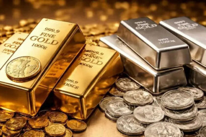 Gold, silver rate today: Yellow metal steadies; silver tumbles